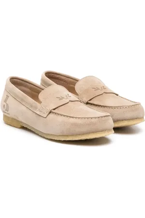 BONPOINT Slip-on suede loafers