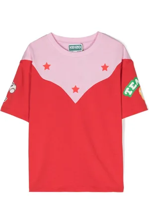 Kenzo Colour-block cotton T-shirt