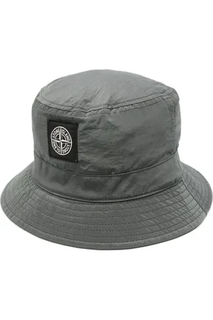 Stone Island Logo-appliqué bucket hat