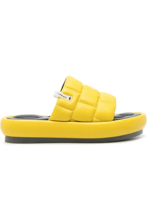 Premiata Quilted leather slides