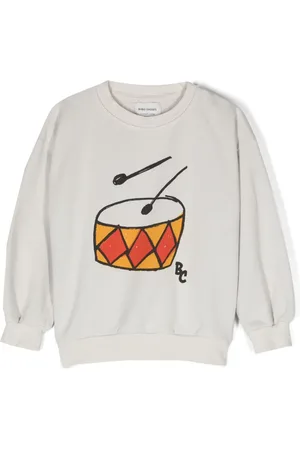 Bobo Choses Play The Drum cotton sweatshirt