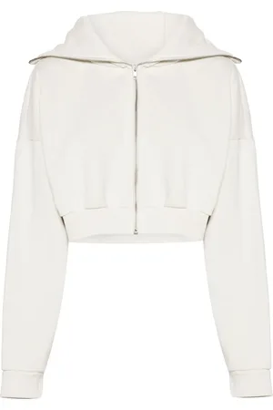 Entire Studios Cropped zipped hoodie