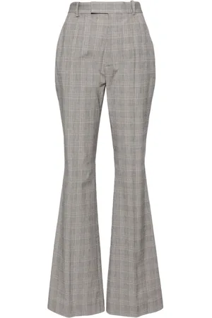 Vivienne Westwood Ray Prince of Wales-print flared trousers