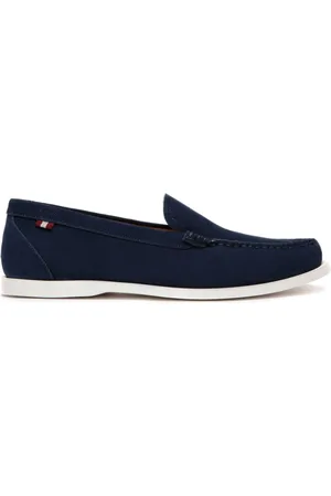Bally Nelson Loafer in Suede Leather wide foot morphology