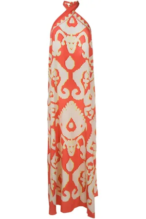 Lenny Niemeyer Turquia halterneck silk dress