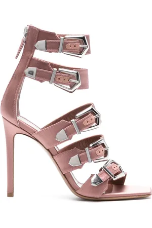 PARIS TEXAS Ursula 105mm buckled sandals