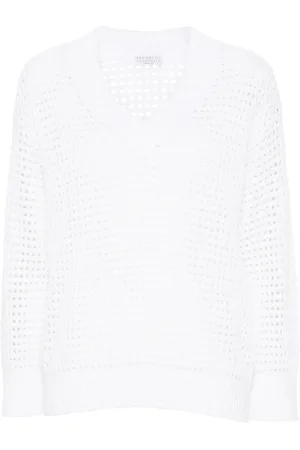 Brunello Cucinelli Sequin embellished knit jumper