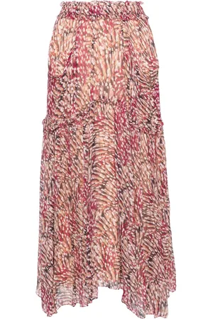Marant Etoile Veronique draped midi skirt