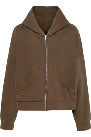 Entire Studios Organic-cotton zipped hoodie