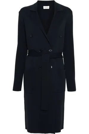 P.A.R.O.S.H. Knitted double-breasted midi coat
