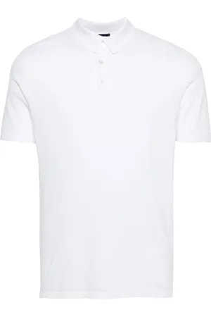 FEDELI Short-sleeves cotton polo shirt
