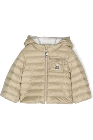 Moncler Appliqu??-logo padded jacket