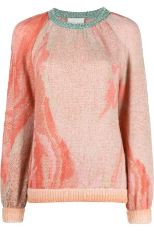 FORTE FORTE Faded-knit jumper