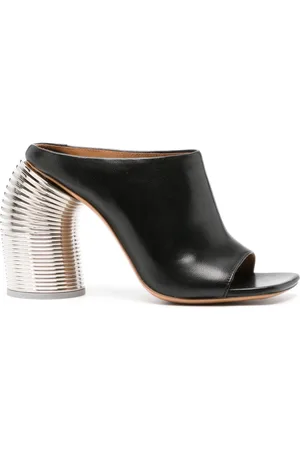 OFF-WHITE Spring 110mm leather mules