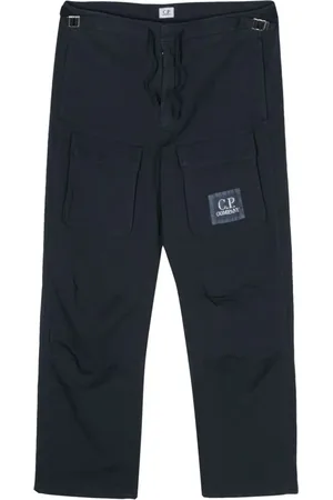 C.P. Company Logo-appliqué cargo pants