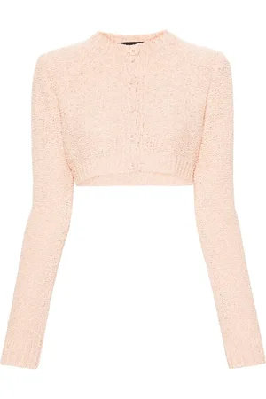 Fabiana Filippi Bouclé cropped cardigan