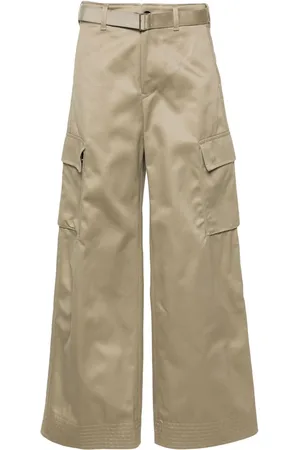 SACAI Belted cargo trousers