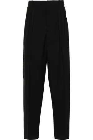Kenzo Wool pleated tailored trousers