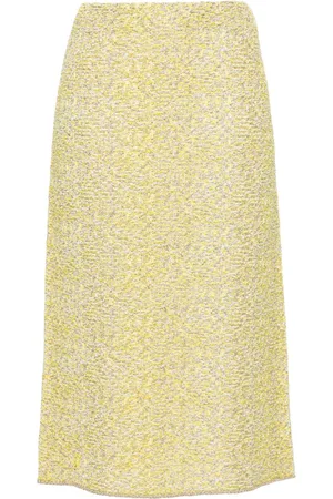 Fabiana Filippi Straight tweed midi skirt