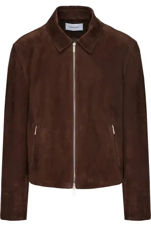 Salvatore Ferragamo Nubuck blouson jacket