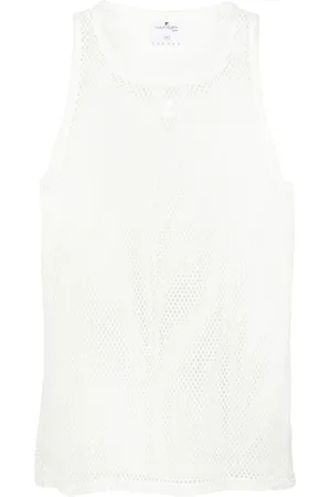 Courrèges AC mesh tank top