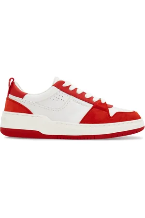 Salvatore Ferragamo Panelled leather sneakers