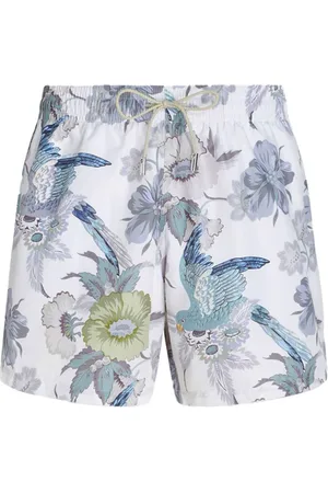 Etro Floral-print swim shorts