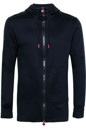 Kiton Umbi cotton zip-up hoodie