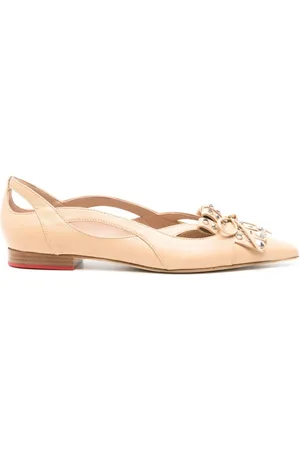 Scarosso X Paula Cademartori leather ballerina shoes
