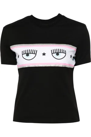 Chiara Ferragni Eyelike-motif cotton T-shirt