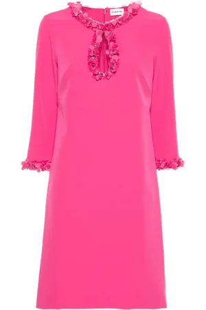 P.A.R.O.S.H. Sequin-detail crepe dress