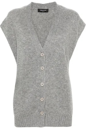 Fabiana Filippi V-neck cashmere vest