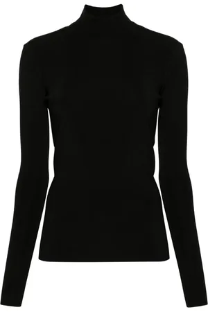 Fabiana Filippi Open-back roll-neck jumper
