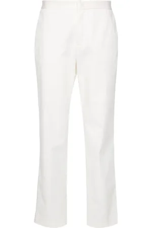 Fabiana Filippi Straight-leg gabardine trousers