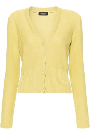 Fabiana Filippi V-neck sequin-embellished cardigan