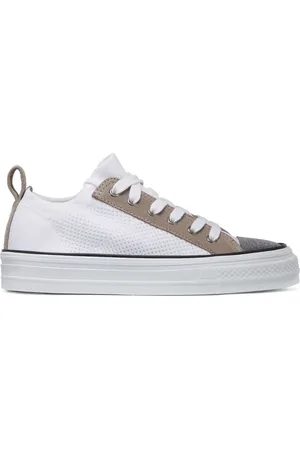 Brunello Cucinelli Monili-detail panelled sneakers