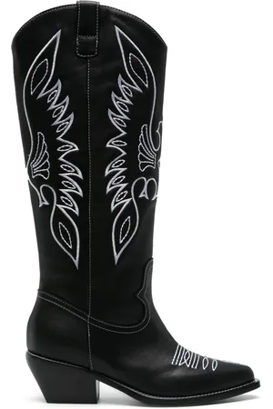 LE SILLA Christine 60mm leather boots