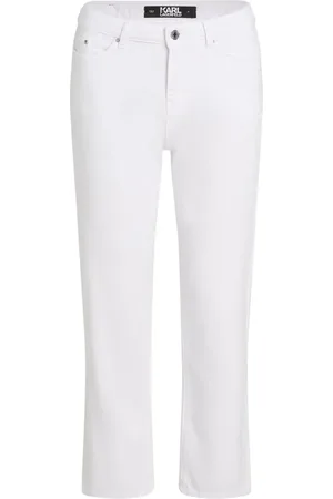 Karl Lagerfeld Mid-rise girlfriend jeans