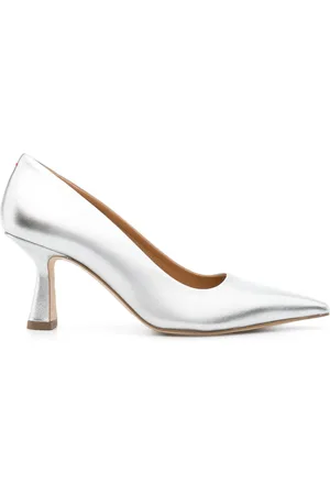 Aeyde 75mm Xandra leather pumps