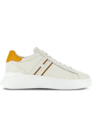 Hogan H580 leather lace-up sneakers