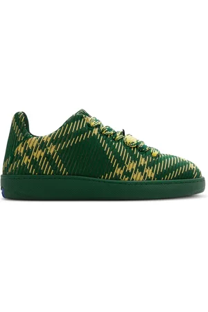 Burberry Box checked sneakers
