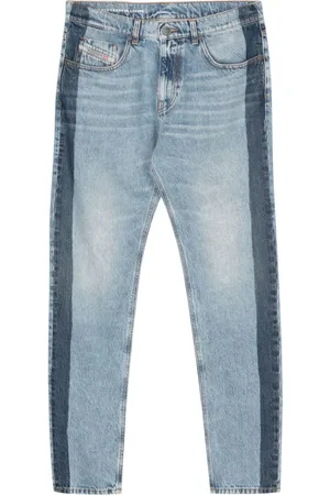 Diesel Mid-rise slim-fit jeans
