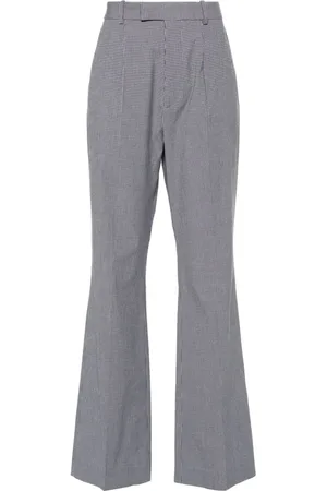 Vivienne Westwood Gingham-pattern flared trousers