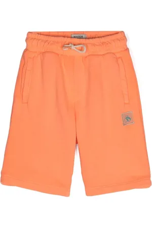 Scotch&Soda Logo-patch cotton shorts