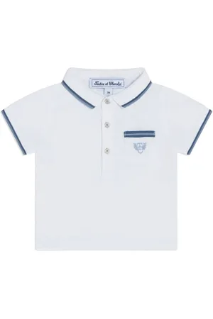 Tartine Et Chocolat Logo-embroidered polo shirt