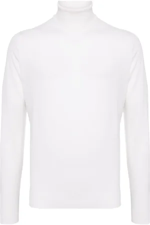 JOHN SMEDLEY Roll-neck wool jumper