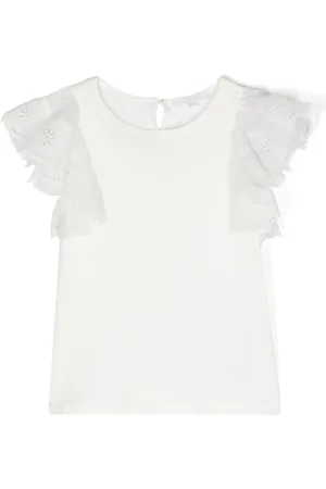 Chloé Ruffle-detail T-shirt