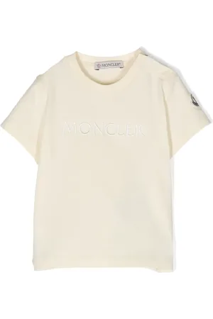 Moncler Logo-embroidered jersey T-shirt