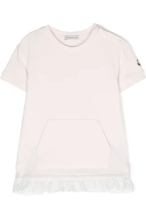 Moncler Ruffled-hem jersey dress