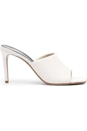 PARIS TEXAS 95mm leather mules